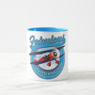 Fantastischer Reise-Patch für das Vereinigte König Tasse