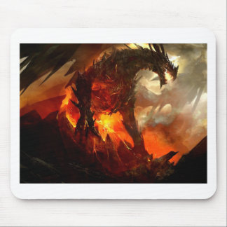 Fantastischer riesiger Drache Mousepad
