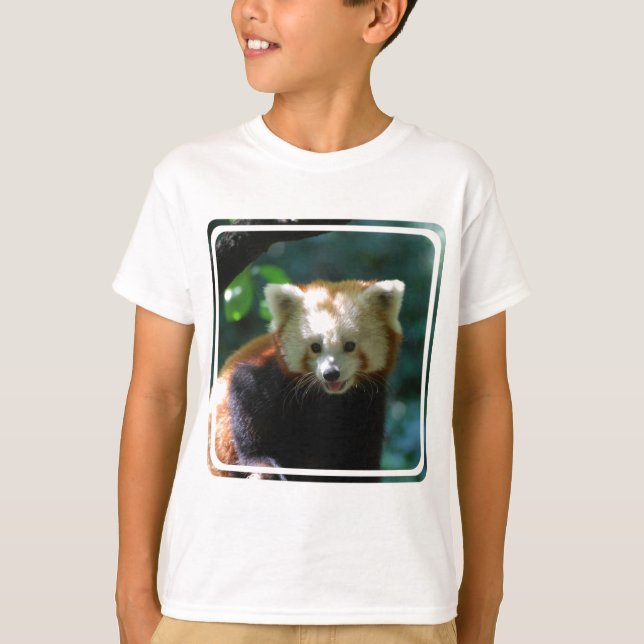 Fantastischer roter Panda T-Shirt (Vorderseite)