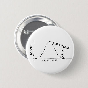 Fantastischer Statistiker-Knopf Button