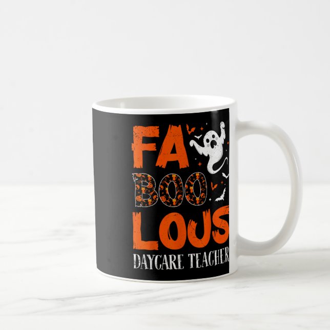 Fantastischer Tagesstätten-Lehrer - Halloween-Kind Kaffeetasse (Rechts)