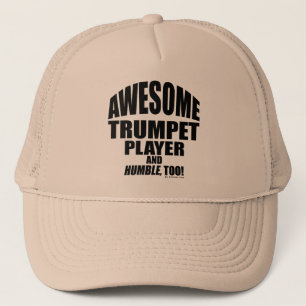 Fantastischer Trompete-Spieler Truckerkappe