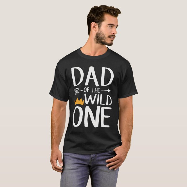Fantastischer Vater der wilden Sache T-Shirt (Vorne ganz)