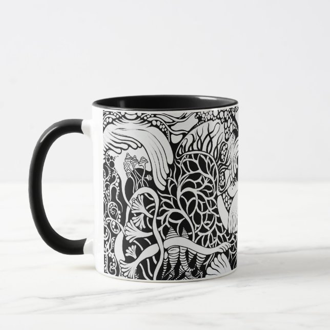 Fantastischer Wald klein Tasse (Links)