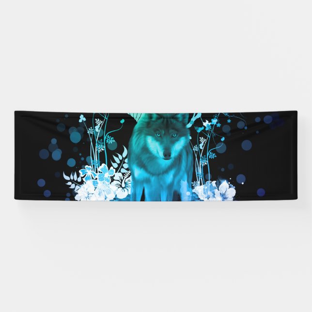 Fantastischer Wolf Banner (Horizontal)