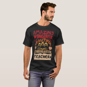 Fantastischer wunderbarer schöner netterer Lehrer T-Shirt
