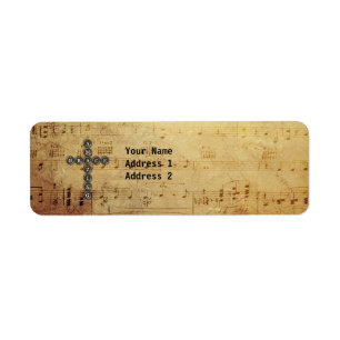 Fantastisches Anmut-Kreuz auf Vintager