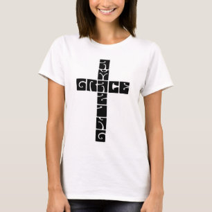 Fantastisches Anmut-Kreuz T-Shirt