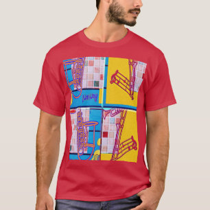 Fantastisches Bauhaus Jazz Orchester Musiknoten Fa T-Shirt