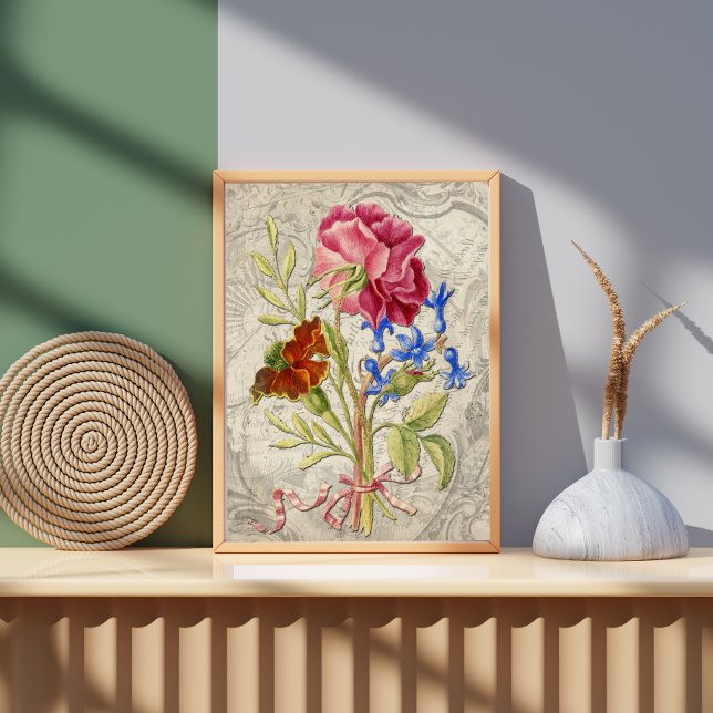 Fantastisches Blumenhandschuh Dekoupage Tissue Pap Seidenpapier (Von Creator hochgeladen)