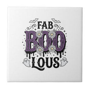 Fantastisches Boo Halloween Vintage Geist Shirt De Fliese