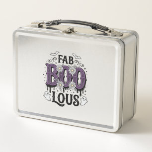 Fantastisches Boo Halloween Vintage Geist Shirt De Metall Brotdose