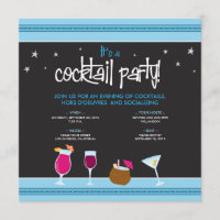 Fantastisches Cocktail-Party (Aqua)