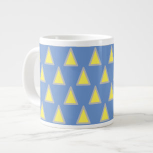 Fantastisches geometrisches Rechteck Jumbo-Tasse