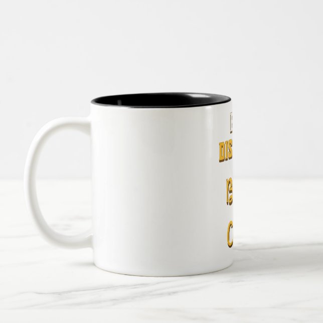 Fantastisches Geschenk für diejenigen, die Liebe B Zweifarbige Tasse (Links)