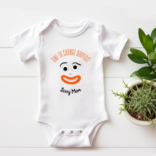 Fantastisches Gesicht Baby Strampler (Von Creator hochgeladen)