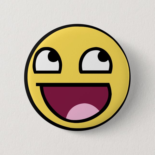 fantastisches Gesicht Button (Vorderseite)