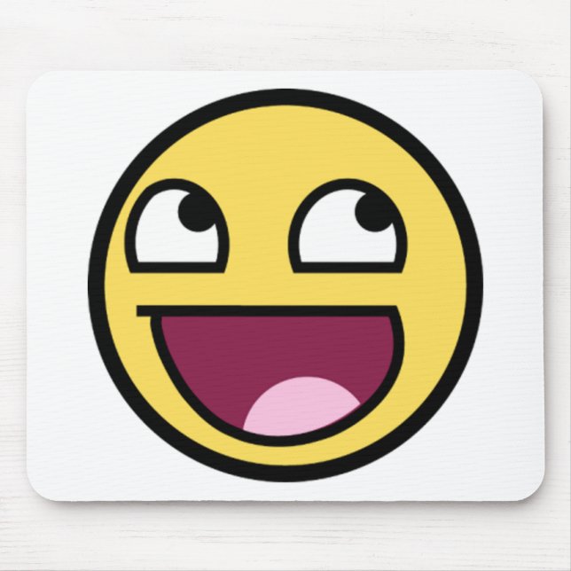 Fantastisches Gesicht ist fantastisches Mousepad (Vorne)