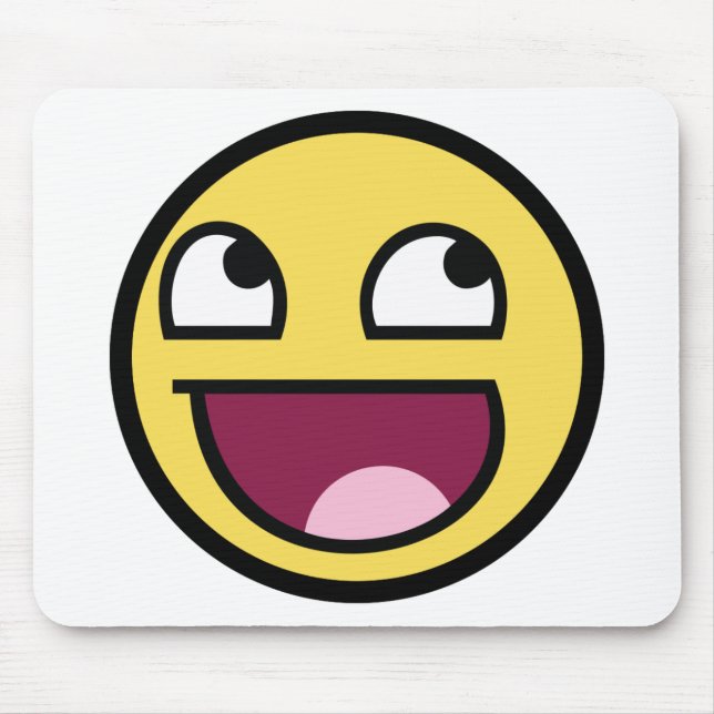 Fantastisches Gesicht Mousepad (Vorne)