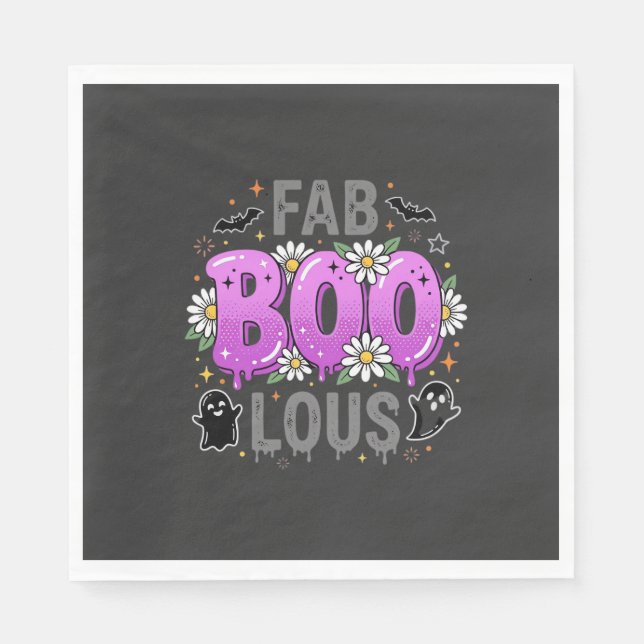 Fantastisches Halloween-Geister-Design_1 Serviette (Vorderseite)