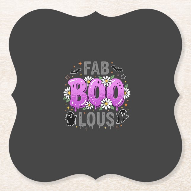 Fantastisches Halloween-Geisterdesign_1 Untersetzer (Vorderseite)