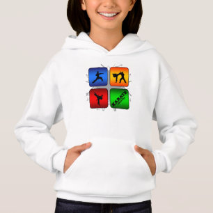 Fantastisches Karate-städtische Art Hoodie