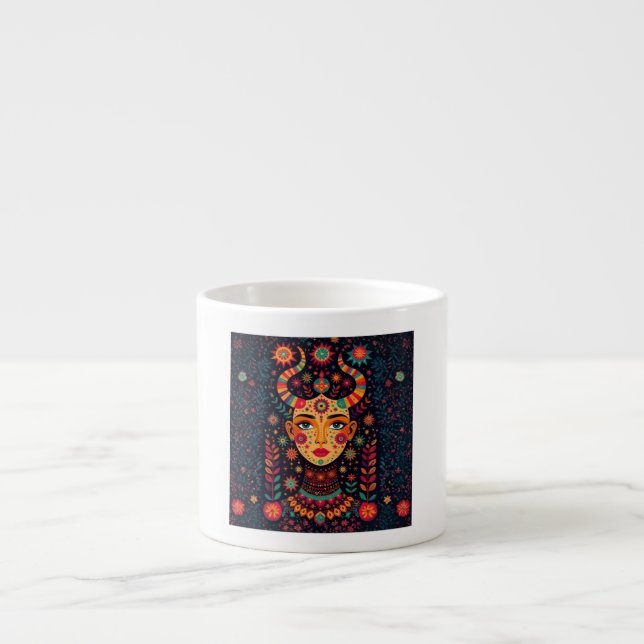 Fantastisches Mädchen Espressotasse (Vorderseite)