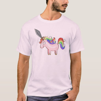 Fantastisches männliches Unicorn-T-Shirt T-Shirt