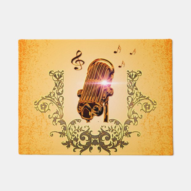 Fantastisches Mikrofon Fußmatte (Vorderseite)