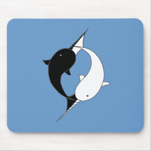 Fantastisches Narwhals Mousepad