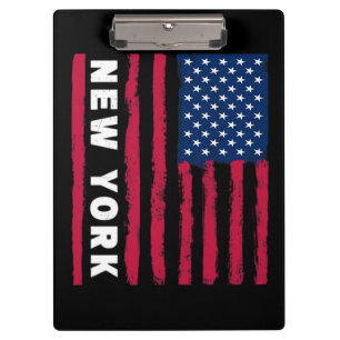 Fantastisches New York USA Vereinigte Staaten Amer Klemmbrett