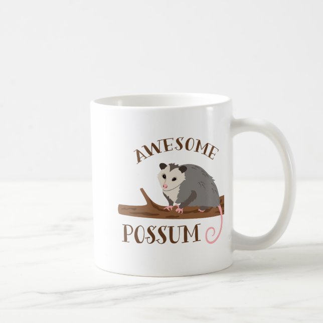 Fantastisches Opossum Kaffeetasse (Rechts)