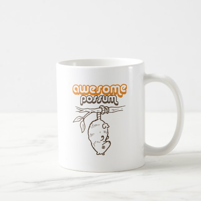 FANTASTISCHES OPOSSUM KAFFEETASSE (Rechts)