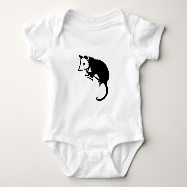 Fantastisches Opossum-Opossum Baby Strampler (Vorderseite)