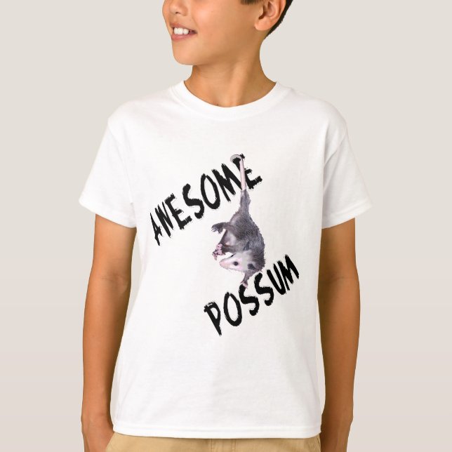 Fantastisches Opossum-Opossum T-Shirt (Vorderseite)