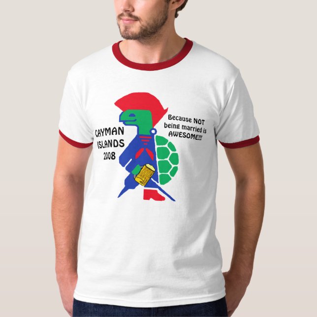 Fantastisches Shirt Cayman Islands (Vorderseite)