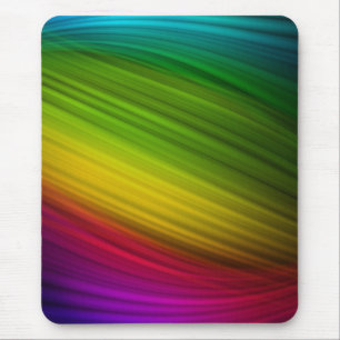 Fantastisches Spektrum an Regenbogenfarben Mousepad