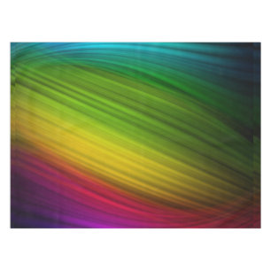 Fantastisches Spektrum an Regenbogenfarben Tischdecke