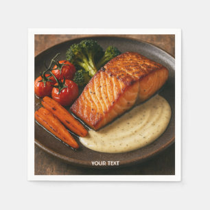 Fantastisches Süßes Erstaunliches Köstliches Essen Serviette