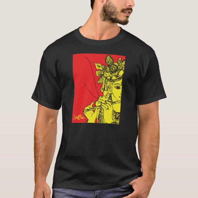 Fantastisches T-Shirt Lord-Krishna (Vorderseite)
