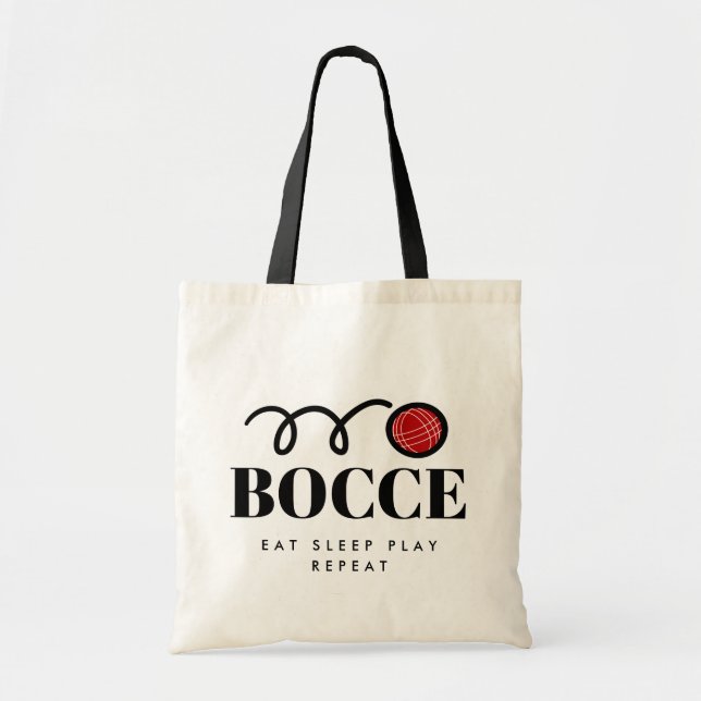 Fantastisches Taschengeschenk für Bocci-Liebhaber Tragetasche (Vorne)