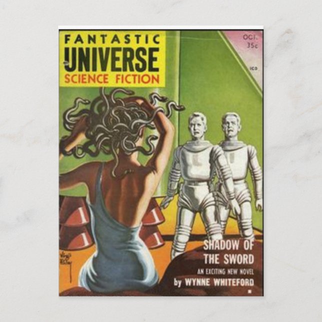Fantastisches Universum 1 Jigsaw Puzzle Postkarte (Vorderseite)