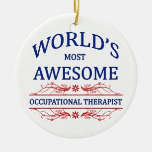 Fantastischste berufliche Therapeut der Welt der Keramikornament