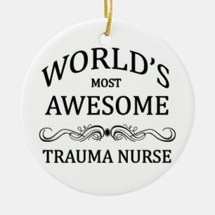 Fantastischste das Trauma-Krankenschwester der Keramik Ornament