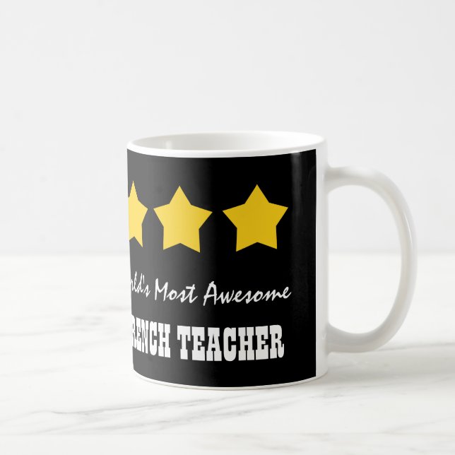 Fantastischste FRANZÖSISCHE LEHRER V01 der Welt Tasse (Rechts)