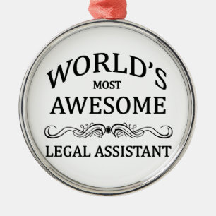 Fantastischste legale Assistent der Welt der Ornament Aus Metall