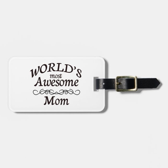 Fantastischste Mama der Welt die Gepäckanhänger (Vorderseite horizontal)