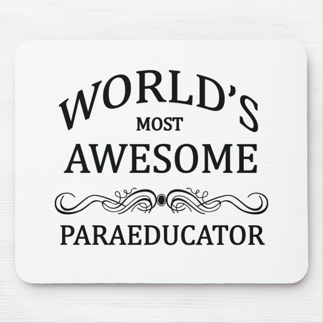 Fantastischste Paraeducator der Welt das Mousepad (Vorne)