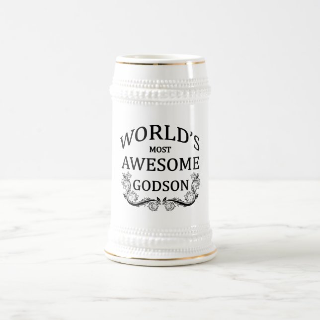 Fantastischste Patensohn der Welt der Bierglas (Mittel)