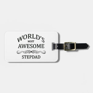 Fantastischste Stepdad der Welt der Gepäckanhänger